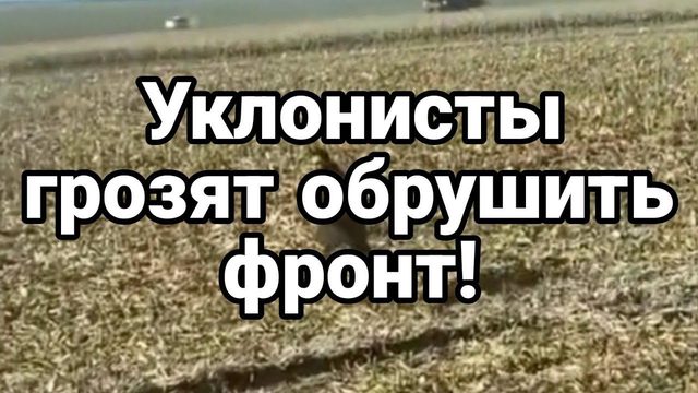 УКЛ0НИСТЫ М0ГУТ 0БРУШИТЬ ФР0НТ!