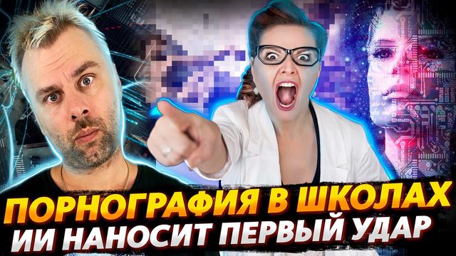 ПОРНОГРАФИЯ В ШКОЛАХ ЭТО НЕ ШУТКИ | ИСКУССТВЕННЫЙ ИНТЕЛЛЕКТ НАНОСИТ ПЕРВЫЙ УДАР
