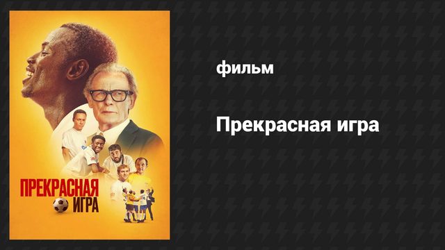 Прекрасная игра (фильм, 2024)