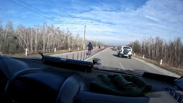 Пограничный переход Станица Луганская.mp4