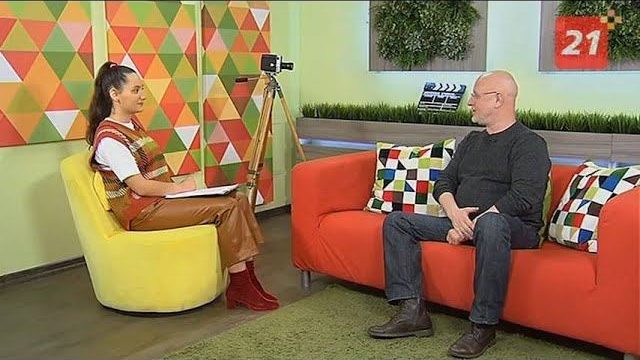Дмитрий «Гоблин» Пучков дал интервью программе «Наше утро»